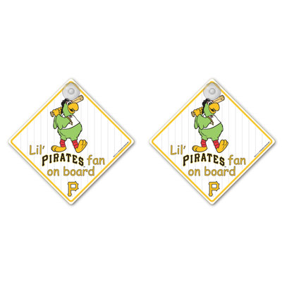 Team Pro-Mark MLB Lil Fan on Board Sign (Set of 2)