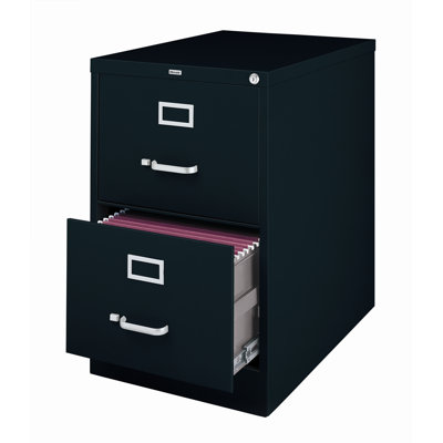 CommClad 25" Deep Commercial 2 Drawer Legal Size High Side Vertical File Cabinet