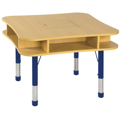 ECR4kids 36" Media Center Table in Maple