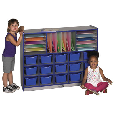 ECR4kids Multi Section Laminate Storage Unit