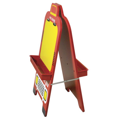 ECR4kids Fire Engine Easel