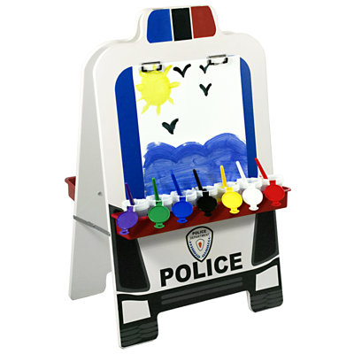 ECR4kids Police Car Easel