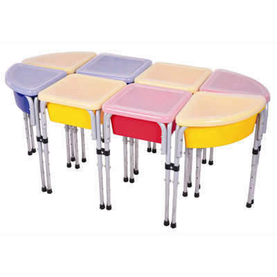 ECR4kids 8 Station Sand and Water Center with Lids