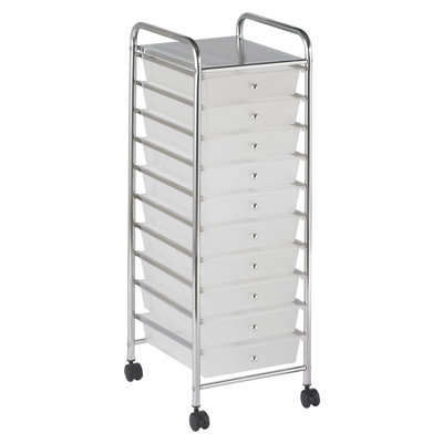 ECR4kids 10-Drawer Mobile Organizer