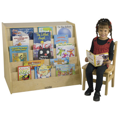ECR4kids Book Display and Book Shelf Storage Unit