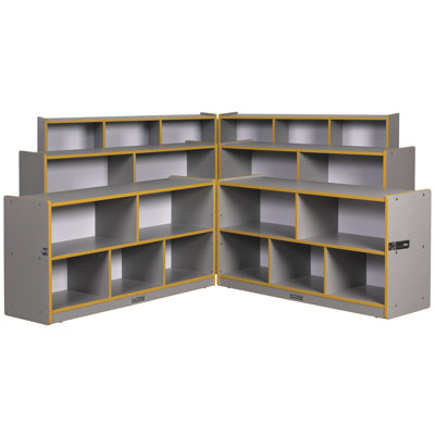 ECR4kids 24" Low Fold & Lock Cabinet, Laminate