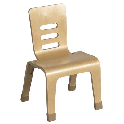 ECR4kids 6" Bentwood Classroom Stackable Chair