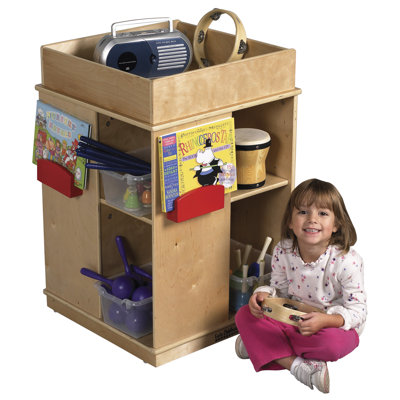 ECR4kids Square Book Display - Birch