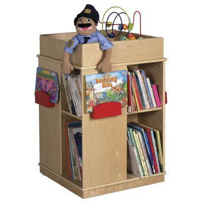 ECR4kids Square Book Display - Birch