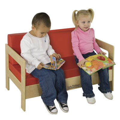 ECR4kids Living Room Set - Birch Sofa