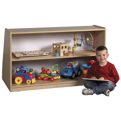 ECR4kids Mobile Book Display with  Storage Unit