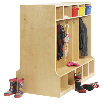 ECR4kids 10 Section Double Sided Coat Locker