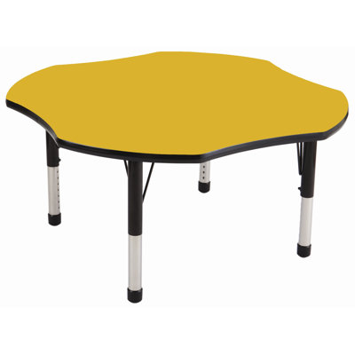 ECR4kids 48" Clover Adjustable Activity Table