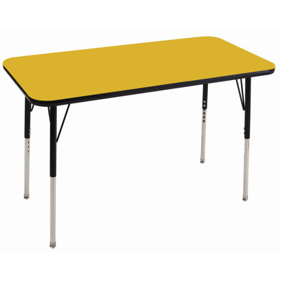 ECR4kids 24" x 48" Rectangular Adjustable Activity Table