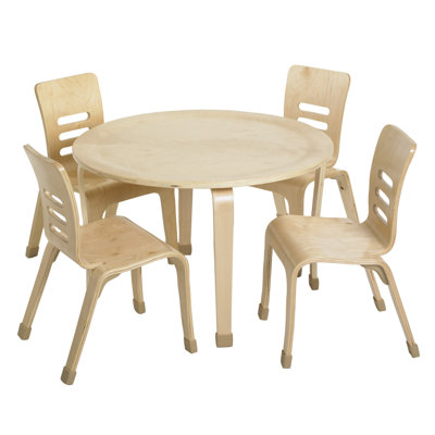 ECR4kids 30" Round Bentwood Play Table