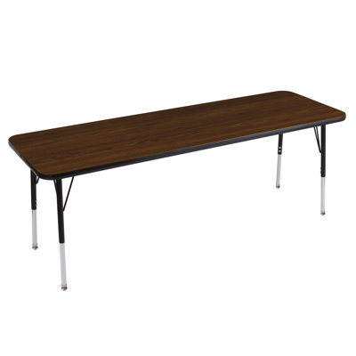 ECR4kids 24" x 72" Rectangular Adjustable Activity Table