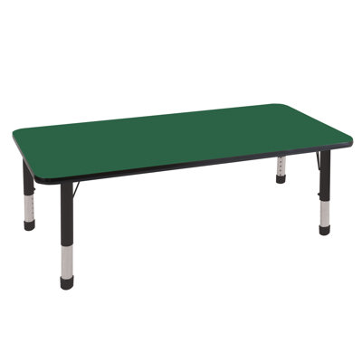 ECR4kids 30" x 60" Rectangular Adjustable Activity Table