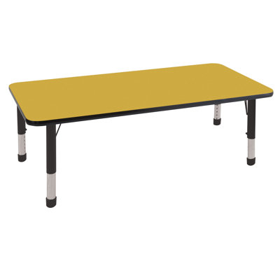 ECR4kids 30" x 60" Rectangular Adjustable Activity Table