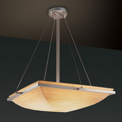 Justice Design Group Porcelina 6 Light Inverted Pendant