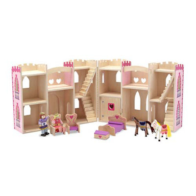Melissa and Doug Fold and Go Princess Castle