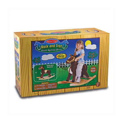 Melissa and Doug Plush Rocking Horse
