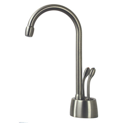 Develosah Two Handle Single Hole Instant Hot / Cold Water Dispenser Faucet
