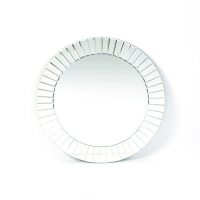 Decor Wonderland Fortune Modern Frameless Beveled Wall Mirror