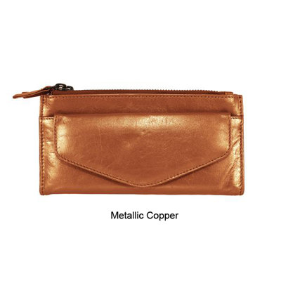 Latico Leathers Mimi in Memphis Agnes Clutch Organizer Wallet