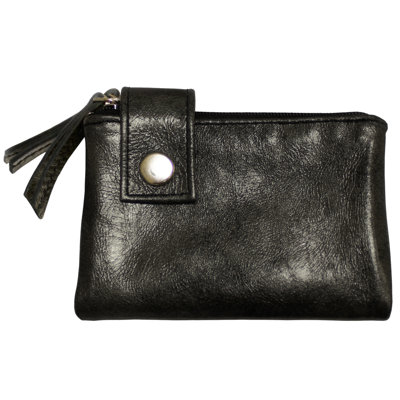 Latico Leathers Art Yasmine Medium Double Zip Wallet