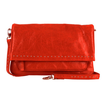 Latico Leathers Lafayette LargeMimi Foldover Crossbody/Shoulderbag