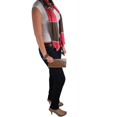 Latico Leathers Roxie Mimi Large Flapover Wallet