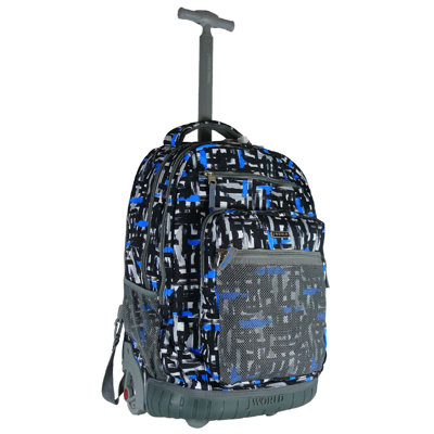 J World Sundance Rolling Backpack with Laptop Sleeve