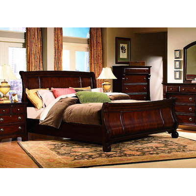 Georgetown Sleigh Bed by kathy ireland Home by Vaughan -image