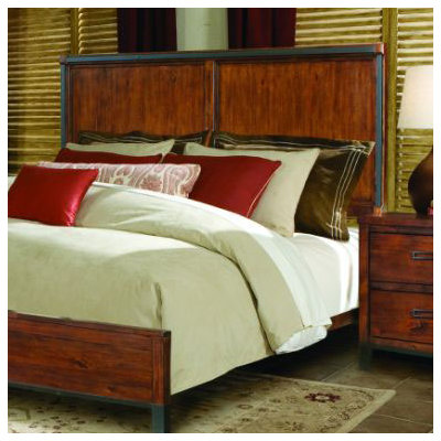 Rustic Lodge Panel Headboard by kathy ireland Home by Vaughan -image