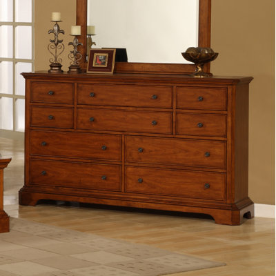 Pennsylvania Country 10 Drawer Dresser by kathy ireland Home by Vaughan -image