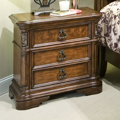 Romantic Dreams 3 Drawer Nightstand by kathy ireland Home by Vaughan -image