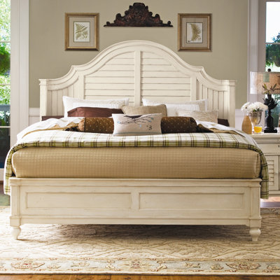 Steel Magnolia Panel Bed by Paula Deen Home -image