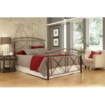 Click To Image : Belair Brushed Metal Bed by Leggett & Platt Now