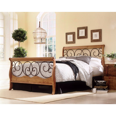 Dunhill Sleigh Bed by Leggett & Platt -image