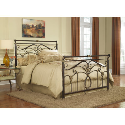 Click To Image : Lucinda Wrought Iron Bed by Leggett & Platt Now