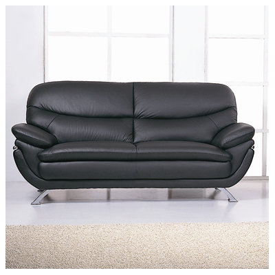 Hokku Designs Jonus Leather Sofa