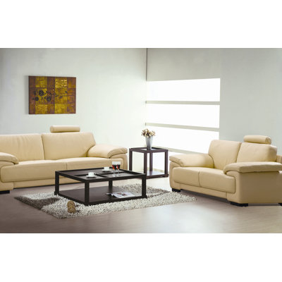Hokku Designs Parson Coffee Table Set