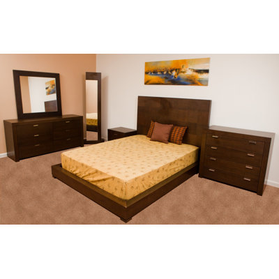 Traxler Platform Bed by Beverly Hills Furniture -image