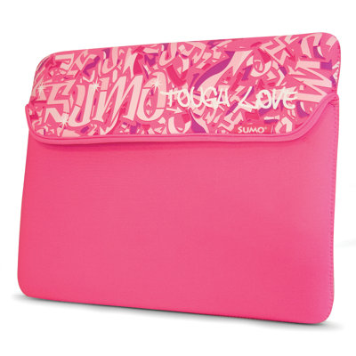 SUMO Graffiti Neoprene Sleeve in Pink
