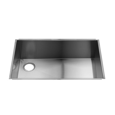 Julien UrbanEdge 31" x 19.5" Undermount Stainless Steel Single Bowl Kitchen Sink