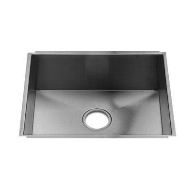 Julien UrbanEdge 11" x 17.25" Undermount 16 Gauge Stainless Steel Single Bowl Kitchen Sink