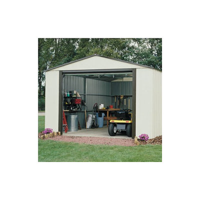 Arrow Murryhill Vinyl Coated Steel Storage Shed