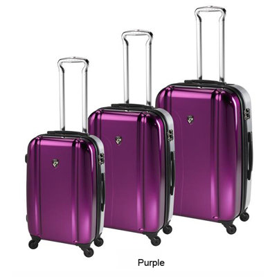Heys USA Duotone 3 Piece Spinner Luggage Set