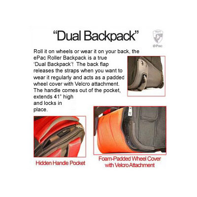 Heys USA ePac05 Roller Backpack
