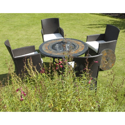 Europa Leisure Durango Fire Pit Table